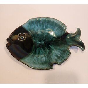 Blue Mountain Pottery fish-shaped dish, tray, or bowl,